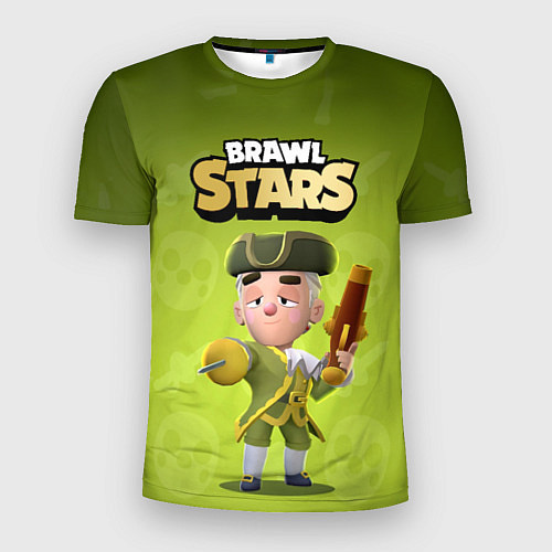 Мужская спорт-футболка Barqley Brawl stars / 3D-принт – фото 1