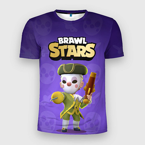 Мужская спорт-футболка Barqley Brawl stars / 3D-принт – фото 1