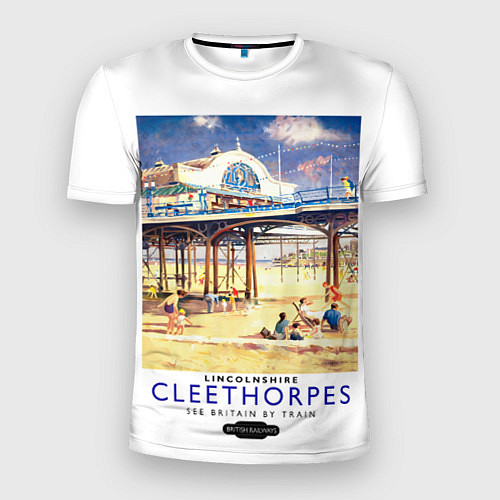 Мужская спорт-футболка Клиторпс - Англия / 3D-принт – фото 1