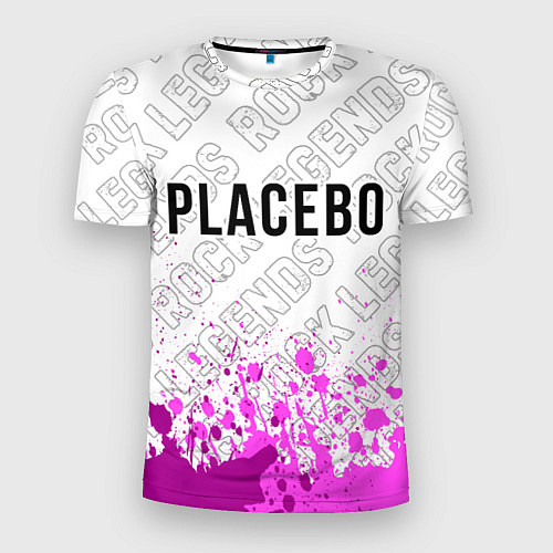 Мужская спорт-футболка Placebo rock legends: символ сверху / 3D-принт – фото 1