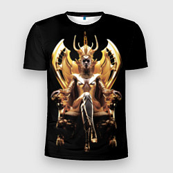 Мужская спорт-футболка Египтянка на золотом троне