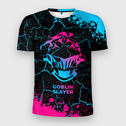 Мужская спорт-футболка Goblin Slayer - neon gradient