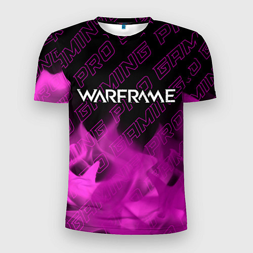 Мужская спорт-футболка Warframe pro gaming: символ сверху / 3D-принт – фото 1
