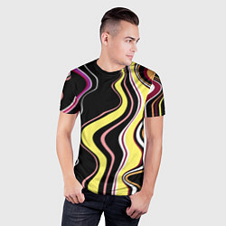 Футболка спортивная мужская Дисгармония, цвет: 3D-принт — фото 2