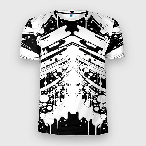 Мужская спорт-футболка Mirror abstraction - vogue / 3D-принт – фото 1