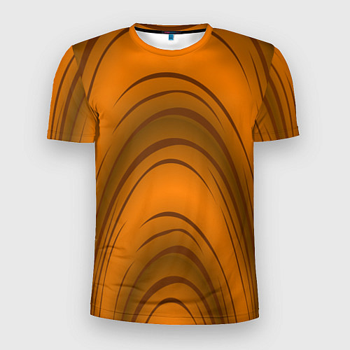 Мужская спорт-футболка Гнутое дерево / 3D-принт – фото 1