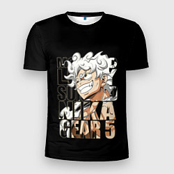 Мужская спорт-футболка Luffy Gear 5 Луффи