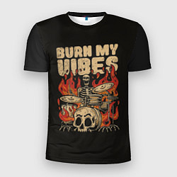 Мужская спорт-футболка Burn my vibes