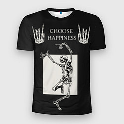 Мужская спорт-футболка Choose happiness