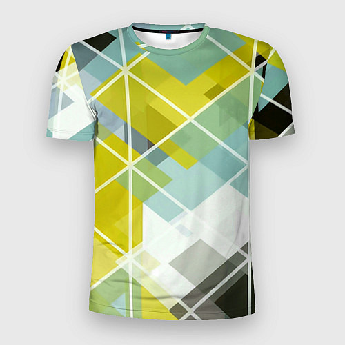 Мужская спорт-футболка Твой стиль геометрия / 3D-принт – фото 1