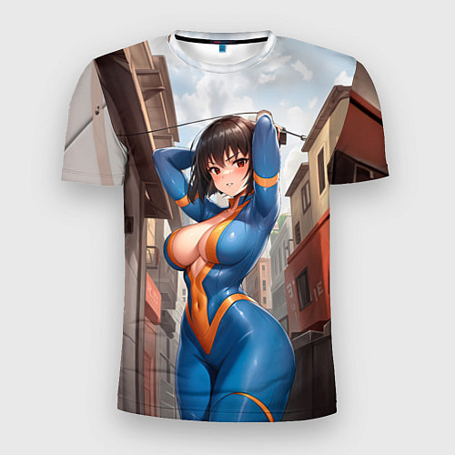 Мужская спорт-футболка Girl anime Fallout / 3D-принт – фото 1