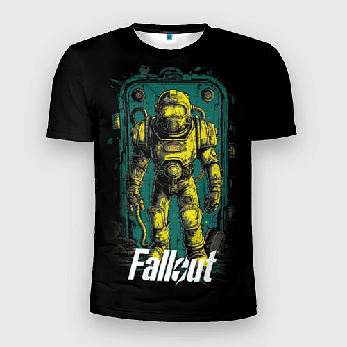 Мужская спорт-футболка Fallout poster style / 3D-принт – фото 1