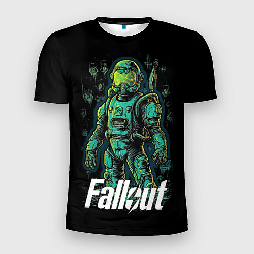 Мужская спорт-футболка Fallout poster style / 3D-принт – фото 1