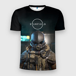 Мужская спорт-футболка Starfield astronaut
