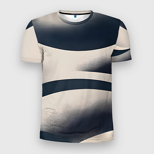 Мужская спорт-футболка Абстрактный принт - нейросеть / 3D-принт – фото 1