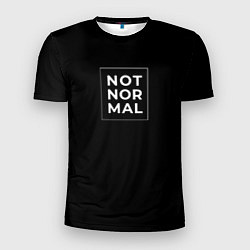 Мужская спорт-футболка Not normal