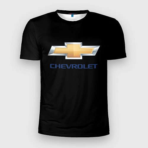 Мужская спорт-футболка Chevrolet sport auto / 3D-принт – фото 1