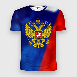Мужская спорт-футболка Россия спортивная коллекция