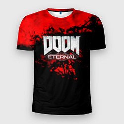 Мужская спорт-футболка Doom blood game