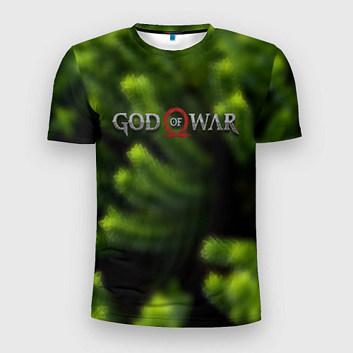 Мужская спорт-футболка God of war scandinavia / 3D-принт – фото 1