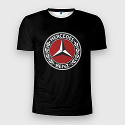 Футболка спортивная мужская Mercedes auto sport car, цвет: 3D-принт