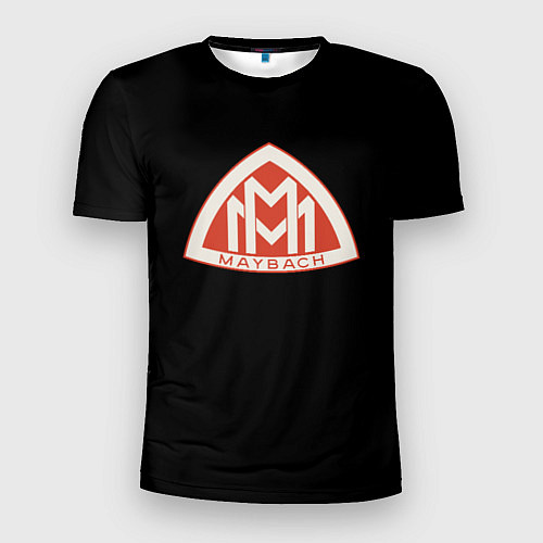 Мужская спорт-футболка Maybach logo / 3D-принт – фото 1