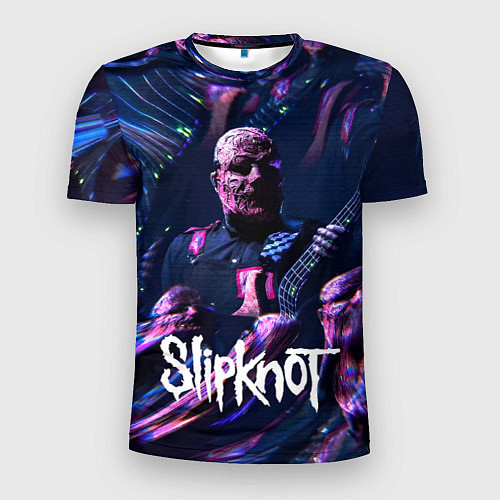 Мужская спорт-футболка Slipknot: guitar / 3D-принт – фото 1