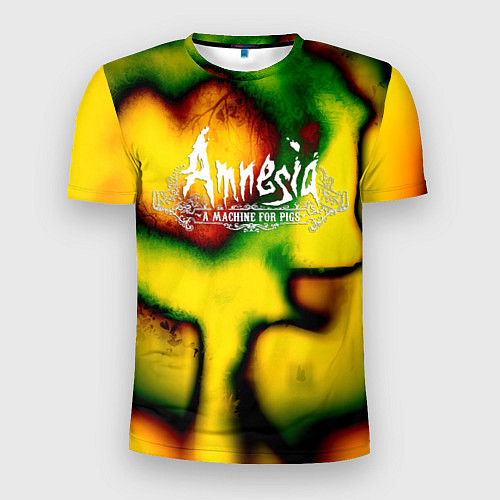 Мужская спорт-футболка Амнезия / 3D-принт – фото 1