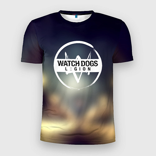 Мужская спорт-футболка Watch Dogs легион / 3D-принт – фото 1