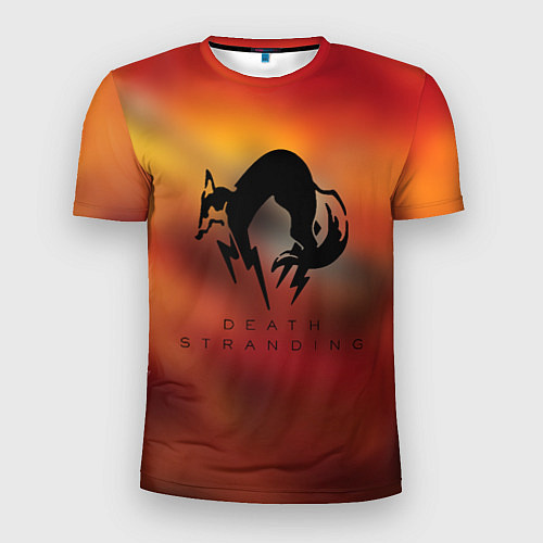 Мужская спорт-футболка Death Stranding Kojima corp / 3D-принт – фото 1