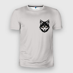 Мужская спорт-футболка Первый волк