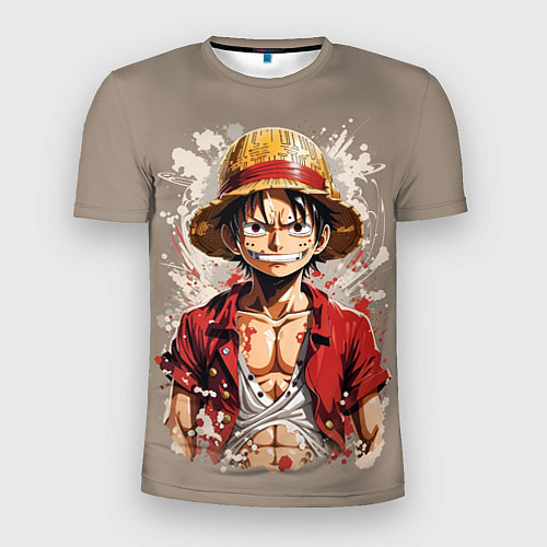 Мужская спорт-футболка Монки Ди Руфи - One Piece / 3D-принт – фото 1
