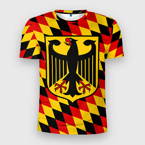 Мужская спорт-футболка Germany / 3D-принт – фото 1