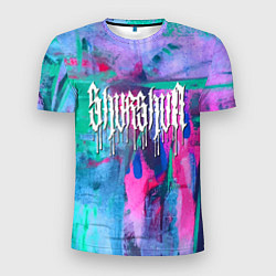 Футболка спортивная мужская Shurshun - tie-dye, цвет: 3D-принт