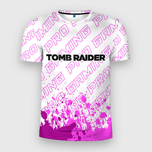 Мужская спорт-футболка Tomb Raider pro gaming посередине / 3D-принт – фото 1