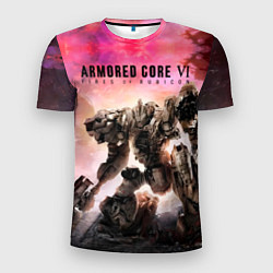 Мужская спорт-футболка Робот armored core