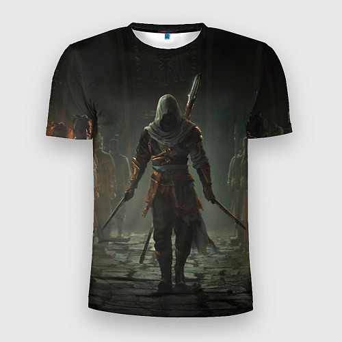 Мужская спорт-футболка Герой assassins creed jade / 3D-принт – фото 1