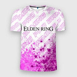 Мужская спорт-футболка Elden Ring pro gaming посередине