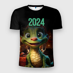 Мужская спорт-футболка 2024 символ года