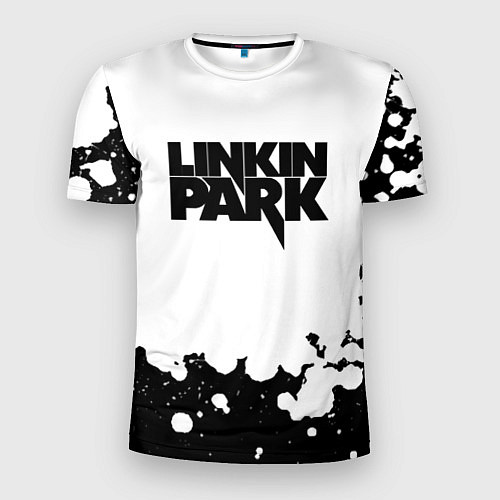 Мужская спорт-футболка Linkin park black album / 3D-принт – фото 1