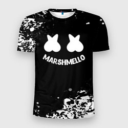 Мужская спорт-футболка Marshmello splash