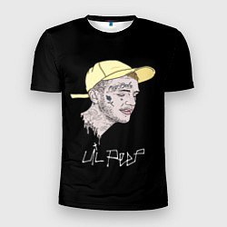 Мужская спорт-футболка Lil Peep rap steel