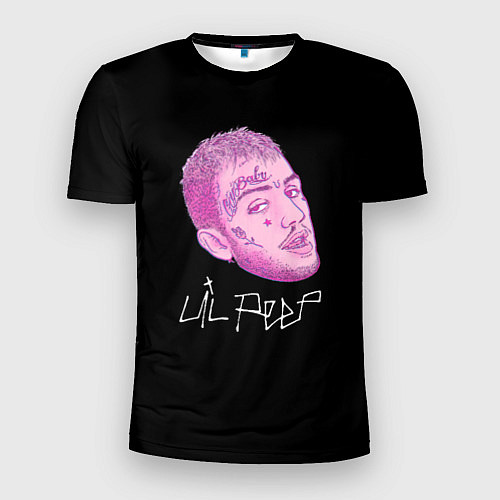 Мужская спорт-футболка Lil Peep rip 21 / 3D-принт – фото 1