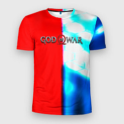 Мужская спорт-футболка Бог войны броня