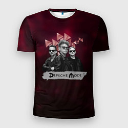 Мужская спорт-футболка Depeche Mode - spirit tour