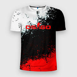 Футболка спортивная мужская Contra краски, цвет: 3D-принт