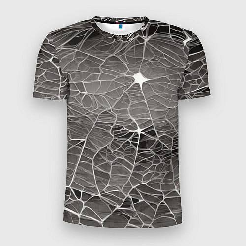 Мужская спорт-футболка Паутина паука / 3D-принт – фото 1