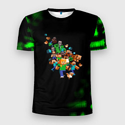 Мужская спорт-футболка Minecraft gamer