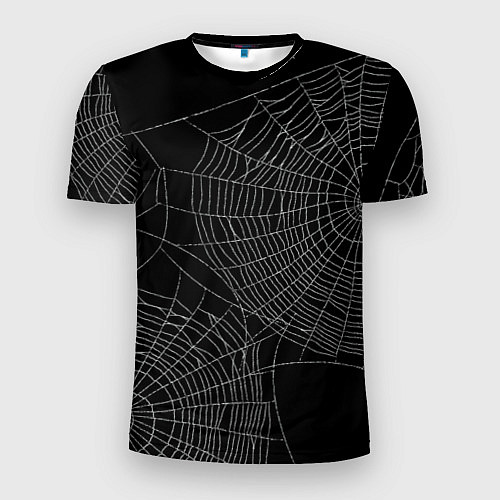 Мужская спорт-футболка Spider паутина / 3D-принт – фото 1
