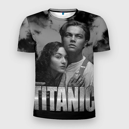 Мужская спорт-футболка Титаник из 90х / 3D-принт – фото 1